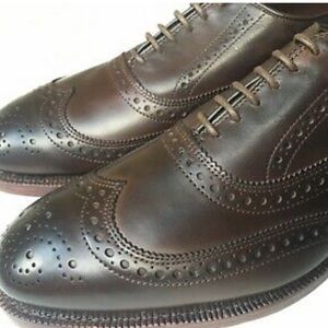 Allen Edmonds Jefferson Wingtip Oxford brown 10D